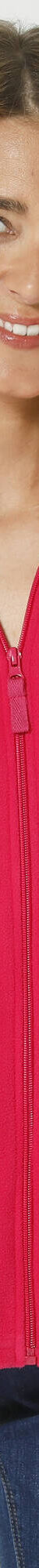 Veste polaire zippée manches longues (framboise) Veste polaire zippée manches longues (framboise)